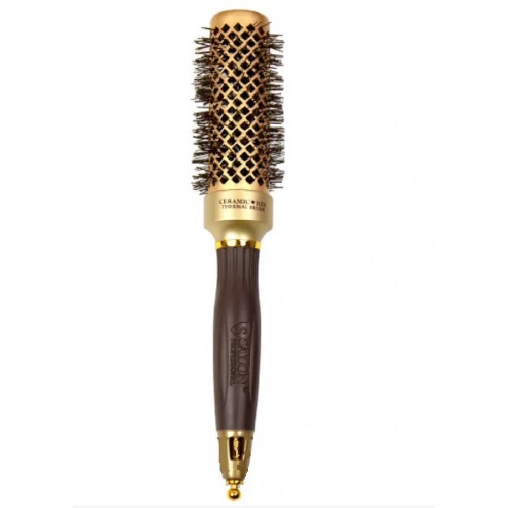 SALON 98063 THID Расческа Керамика бронза d35