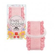 INVISI BOBBLE Hair ring WRAPSTAR - Резинка для волос с лентой Flores & Bloom Ami & Co (уп 1 шт)