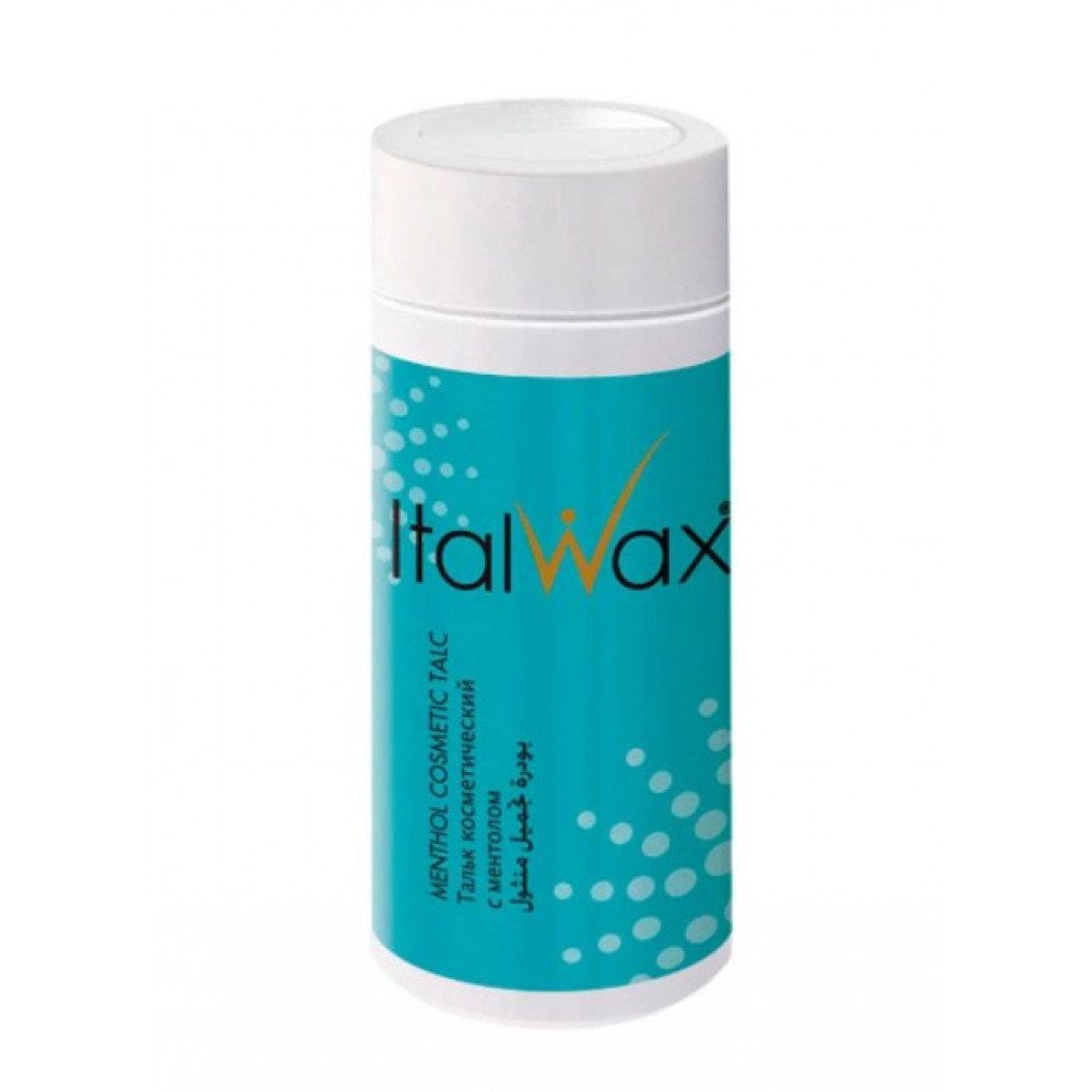 ItalWax Тальк косметический с ментолом Menthol Cosmetic Talc, 50 г