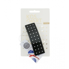KOSMART_LT95X30S1 - Заколка для волос - Black Crystal Bridge