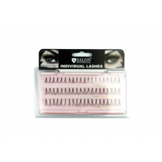 SALON Пучки для ресниц Flare medium black черный