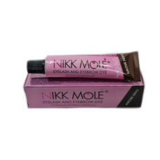 Nikk Mole Краска в тубе Dark Brown/Темно-коричневая, 15 мл