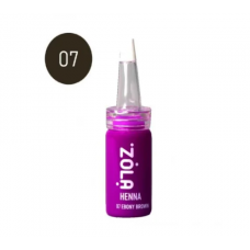 ZOLA Хна профессиональная для бровей 07 Ebony brown 10г