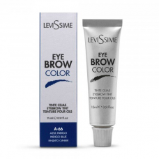 LeviSsime Eye Brow Color Краска для бровей – A-66 Индиго синий, 15 мл