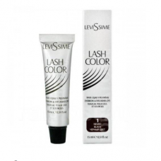 LeviSsime Lash Color Краска для бровей и ресниц - 1 Black/Черный, 15 мл