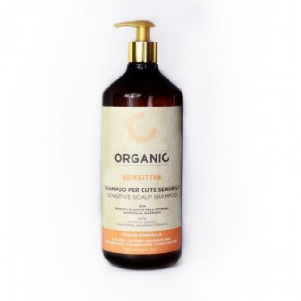 VEGAN Formula Organic Sensitive Scalp Shampoo - Органический шампунь для чувствительной кожи, 1000 мл