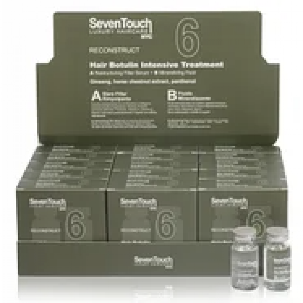SEVEN TOUCH RECONSTRUCT 6 A Восстанавливающая филлер-сыворотка + B Минерализованный флюид 2*12 мл