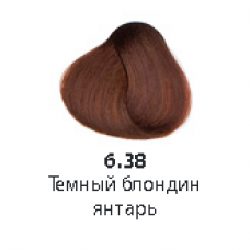 Color Oil Краска для волос 6.38 – Темный блондин янтарь, 125 мл