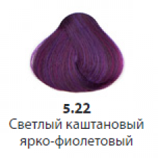 Color Oil Краска для волос 5.22 – Яркий фиолетовый светлый каштановый, 125 мл