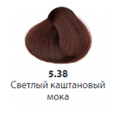 Color Oil Краска для волос 5.38 – Светлый каштановый мока, 125 мл