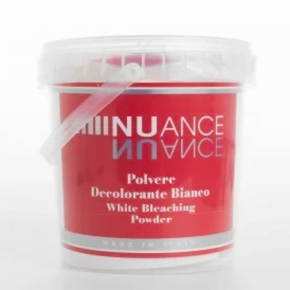 Nuance White Bleaching Powder Осветляющая пудра для волос белая, 450 г