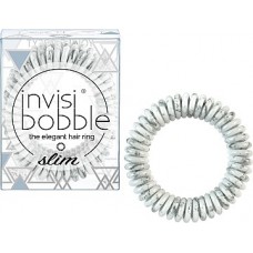 INVISI BOBBLE Hair ring SLIM - Резинка-спираль You're Greyt (уп 3 шт)