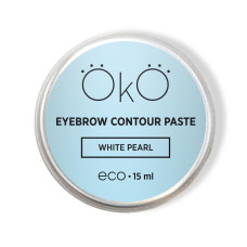 OkO Паста для бровей Eyebrow Contour Paste White Pearl, 15 мл