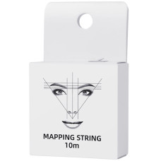 Mapping String Нить окрашенная для разметки бровей Белая, 10 м