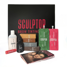 Sculptor Набор для окрашивания бровей BROW TINTING SET