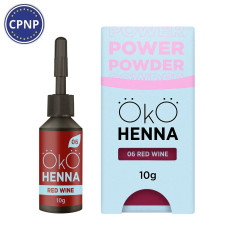 OkO Хна для бровей Power Powder, 06 Red Wine, 10 г