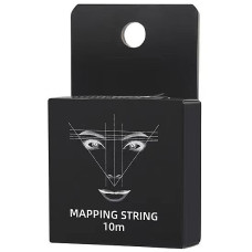 Mapping String Нить окрашенная для разметки бровей Черная, 10 м