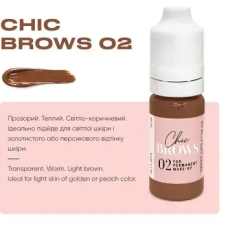 Sweet Lips Пигмент для бровей, Chic Brow 02, 10 мл