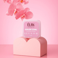 Elan Силиконовые валики для ламинирования с изгибом L Color Curl