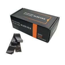 Clip Cord Sleeves — барьерная защита, чёрные, 5×100 мм, 100 шт.