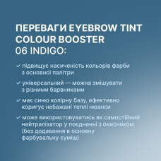 Elan Бустер-концентрат краски для бровей Eyebrow Tint Colour Booster 06 Indigo, 10 мл