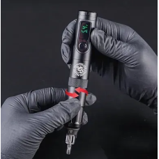 Dragonhawk Машинка для перманентного макияжа Pen X4 WQP-025, чёрная