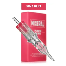 The Mineral Картридж для татуажа 30/3RLLT, Hard Pink, 1 шт