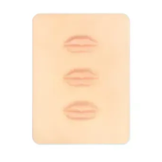 3D тренировочный коврик для татуажа губ, 3 штуки