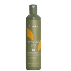 Echosline Vegan Ki Power Shampoo Шампунь с кератином для молекулярного восстановления, 300 мл