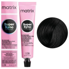 Matrix SoColor Super Sync Краска для волос 2N - Натуральный черный нейтральный, 90 мл