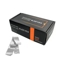 Clip Cord Sleeves — барьерная защита, прозрачные, 5×100 мм, 100 шт.