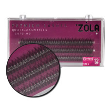 ZOLA Ресницы-пучки Birdtail (12 mm)