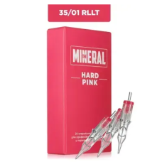 The Mineral Набор картриджей для татуажа 35/01RLLT, Hard Pink, 20 шт