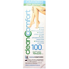 Полоски 7*22 Clean Comfort для депиляции 100шт/уп