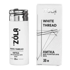 ZOLA Нить для разметки бровей, 30 м Белая