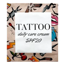Mark Ecopharm заживляющий крем после пленки Tattoo Daily Care SPF 20, в саше, 5 мл