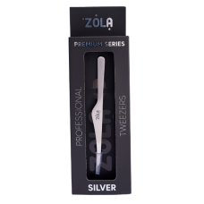 ZOLA Пинцет профессиональный премиум серии SILVER
