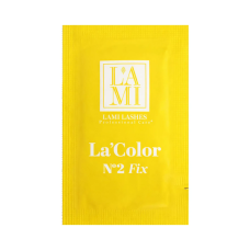 Lami Lashes Состав для ламинирования ресниц и бровей Lami Lashes – La'Color №2 Fix, 0,8 мл (саше)