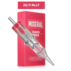 The Mineral Картридж для татуажа 25/3RLLT, Hard Pink, 1 шт