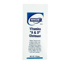 Rensow Заживляющий крем с витаминами A и D, 5 г