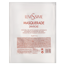 LeviSsime Masquerade Antiox Альгинатная антиоксидантная отшелушивающая маска-пленка, 50 г