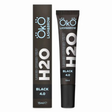OkO Краска для бровей и ресниц OKO Liquid Hybrid Tint H20 Black 4.0, 15 мл
