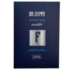 Dr. Gritz Матовая пленка конверт Tattoo Film Premium Edition Matte Small 10×15 см, 5 шт