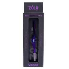 ZOLA Пинцет профессиональный премиум серии VIOLET