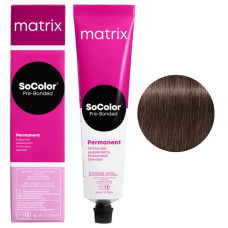 Matrix SoColor Pre-Bonded Краска для волос 6AM – Темный блонд пепельный мокко, 90 мл