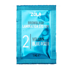 ZOLA Color Lab Состав №2 Volume Blue Fixer для ламинирования, в саше, 1 мл*3 штуки