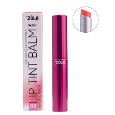 ZOLA Оттеночный бальзам для губ Lip Tint Balm (02 Peach Natural)