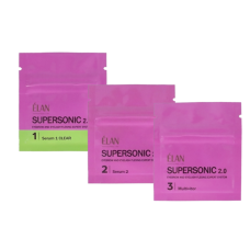 Elan Набор эксперт-система флексинга бровей и ресниц Supersonic 2.0 Clear ( в саше )