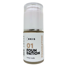 OKIS BROW Тональный крем, 01 Ivory Nude, 30 мл