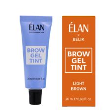 Elan Гель-краска для бровей Light Brown, 20 мл